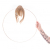 Frange à Clips Synthétique Châtain Cuivré Et Blond Clair - Longueur 10 Cm, Neuf Avec étiquettes