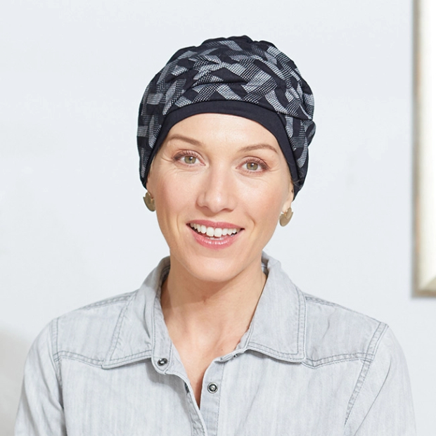 Comptoir de Vie - Turban bambou Austin noir - Comptoir-de-vie.com