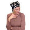 Achat Bandana chimio en coton Rivi&egrave;re MM Paris pour femme &ndash; Bandana cancer pas cher