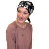 Achat Bandana chimio en coton Rivi&egrave;re MM Paris pour femme &ndash; Bandana cancer pas cher