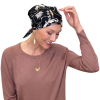 Achat Bandana chimio en coton Rivi&egrave;re MM Paris pour femme &ndash; Bandana cancer pas cher