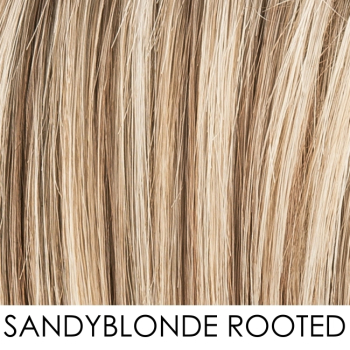 sandy blonde rooted
