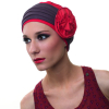 Bandeau FLORE - Taupe/Rouge - MM Paris