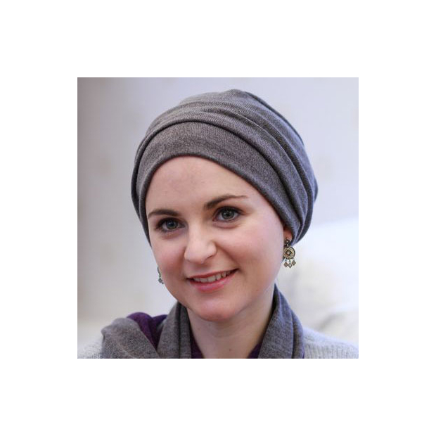 Bonnet chimio Sasha Gris - Look at Me - Comptoir-de-Vie.Com