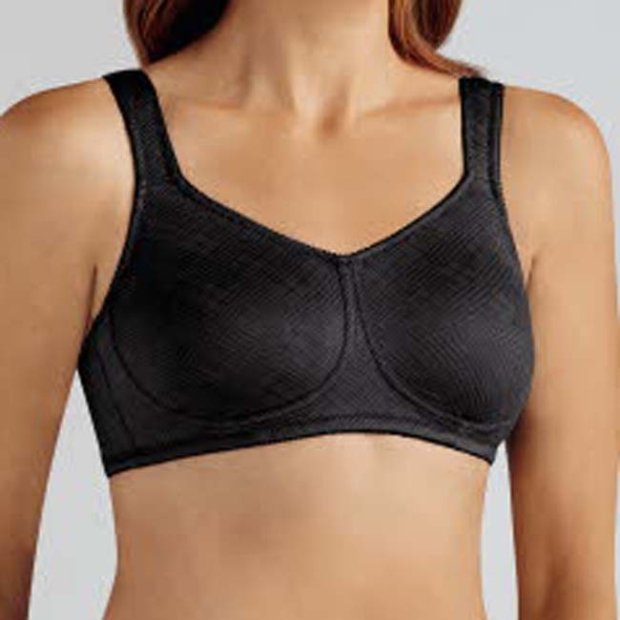 Soutien-gorge post-op&eacute;ratoire Dianna Noir - Amoena