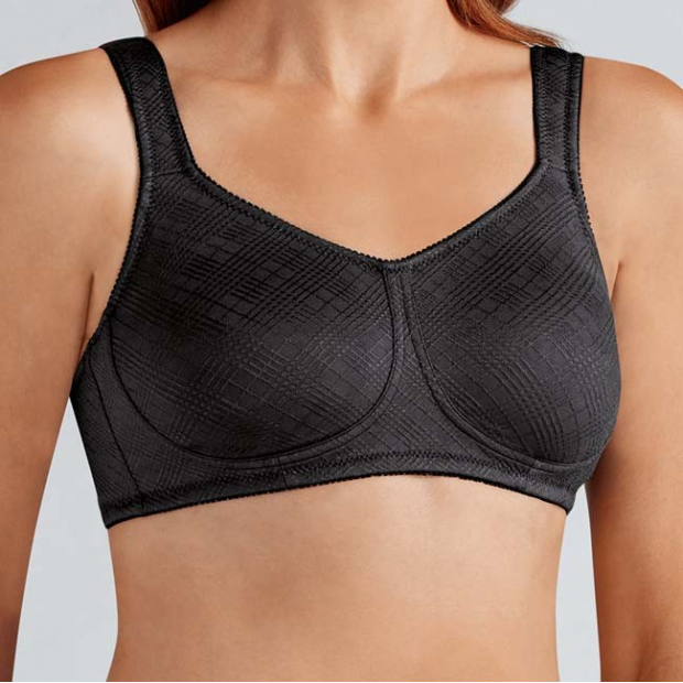 Soutien-gorge post-op&eacute;ratoire Dianna Noir - Amoena