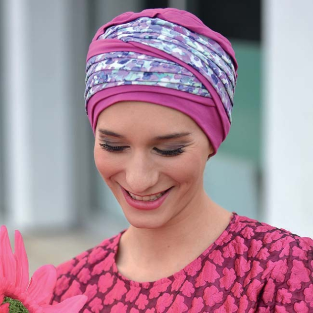 Turban Doris rose - MM Paris