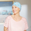 Acheter Turban chimio bambou Austin Comptoir de Vie turquoise pour femme - Turban cancer au meilleur prix