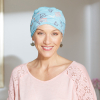 Acheter Turban chimio bambou Austin Comptoir de Vie turquoise pour femme - Turban cancer au meilleur prix