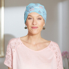 Acheter Turban chimio bambou Austin Comptoir de Vie turquoise pour femme - Turban cancer au meilleur prix