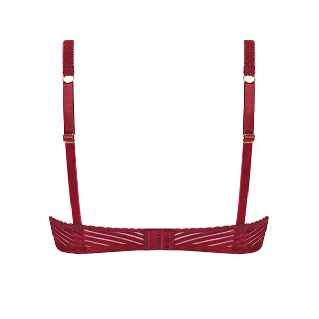Amoena - Soutien gorge s&eacute;duction sans armatures KAROLINA SB rouge/peau - Comptoir-de-vie.com