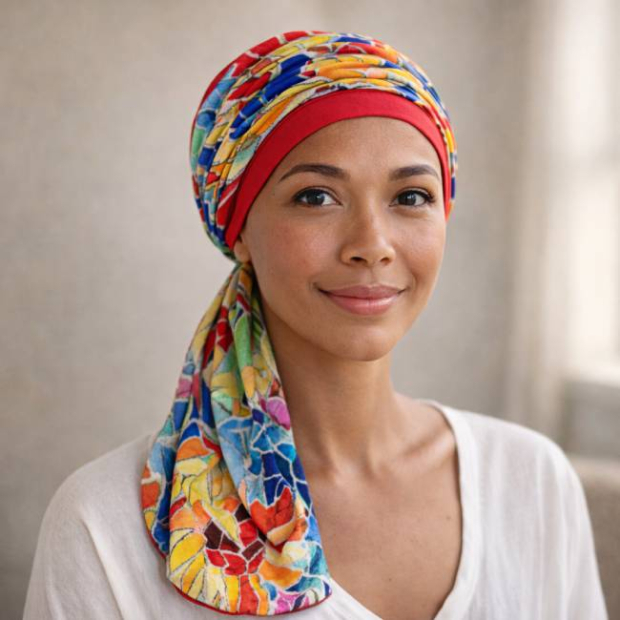 Foulard pr&eacute;form&eacute; Nadia Botanic - MM Paris