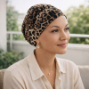Turban Ad&egrave;le Panth&egrave;re Bambou | Femme Chimio &ndash; Comptoir de Vie