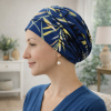 Turban Ad&egrave;le Foug&egrave;re Bambou | Femme Chimio - Comptoir Vie