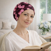 Turban Ad&egrave;le Malva | Douceur Bambou &ndash; Comptoir de Vie