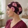 Turban Ad&egrave;le Malva | Douceur Bambou &ndash; Comptoir de Vie