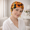 Turban Ad&egrave;le Tournesol Anti-UV | Cuir Chevelu Sensible &ndash; Comptoir Vie