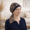 Turban Chimio Nadia Mistral Bambou | Comptoir de Vie