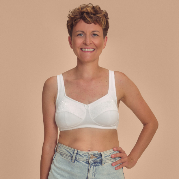 Soutien-gorge Katja Blanc Sans Armatures | Comptoir de Vie