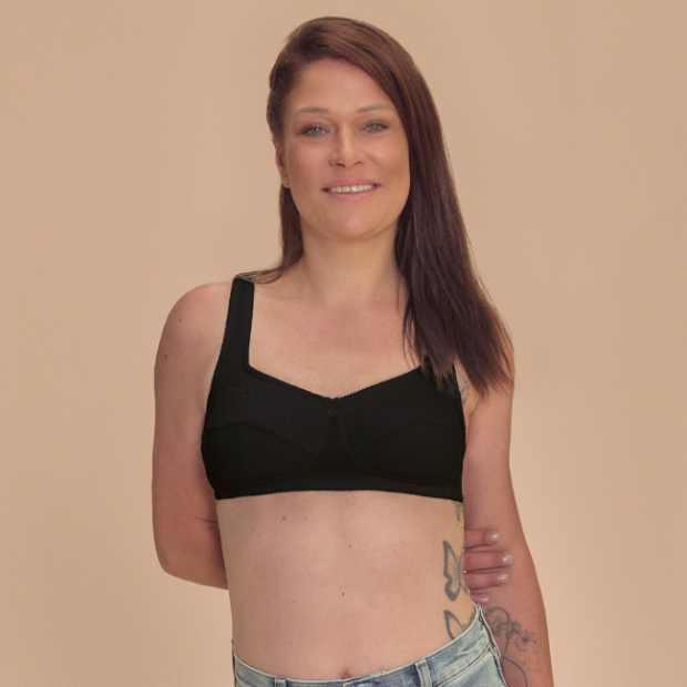 Soutien-gorge Katja Noir Sans Armatures | Comptoir de Vie