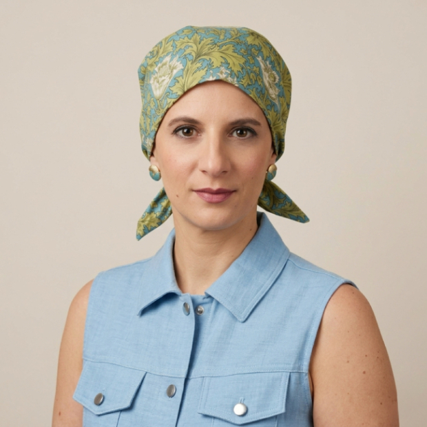 Bandana chimio en coton - MM Paris - Comptoir de Vie