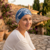 Turban Doris Saphir en bambou - MM Paris
