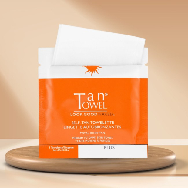 Lingettes Autobronzantes Corps TanTowel | Comptoir de Vie