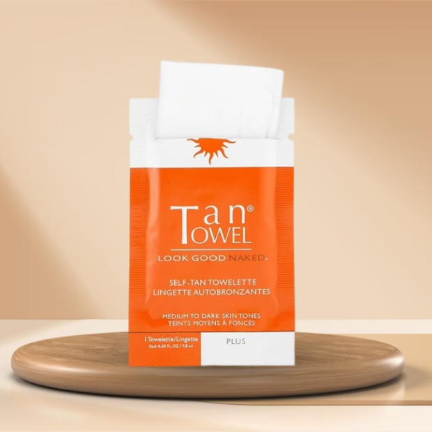 Lingettes Autobronzantes Demi-Corps TanTowel | Comptoir de Vie