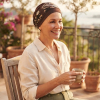 Turban Lys Marron Alop&eacute;cie Chimio | Comptoir de Vie