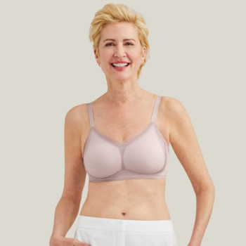 Soutien-Gorge Wave Magic Amoena Gris Mauve | Comptoir de Vie