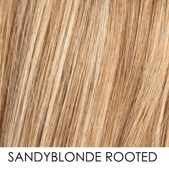 sandy blonde rooted