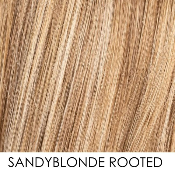 sandy blonde rooted