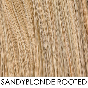 sandy blonde rooted