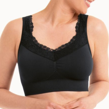 Brassi&egrave;re post-op&eacute;ratoire Lotta Lace noir  - Anita care