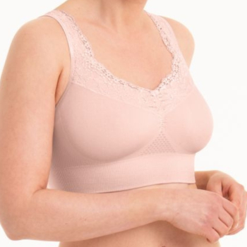 Brassi&egrave;re post-op&eacute;ratoire Lotta Lace rose &ndash; Anita Care
