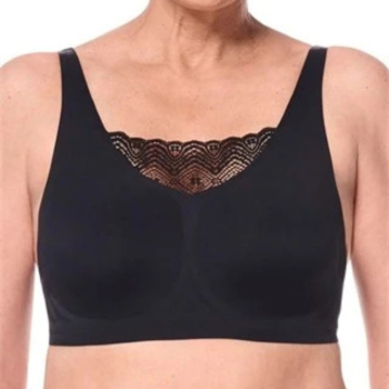 Soutien-Gorge Sans Armatures Esra Noir Amoena | Comptoir de Vie