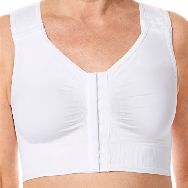 Soutien-gorge Lymph Flow Long Blanc Amoena &ndash; Comptoir de vie