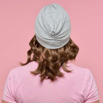 Couronne de cheveux carr&eacute; wavy Natalie chatain clair - Les Franjynes