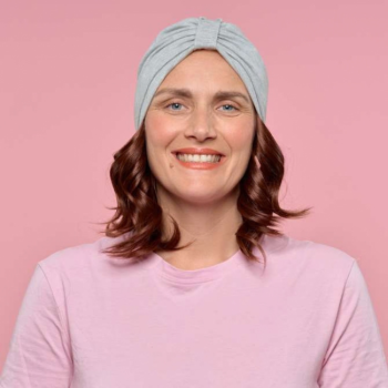 Couronne de cheveux carr&eacute; wavy Audrey auburn - Les Franjynes