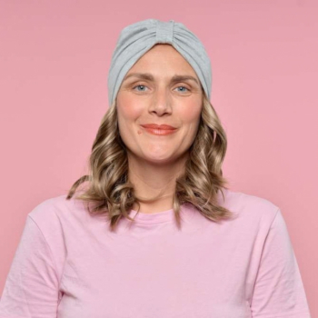 Couronne de cheveux carr&eacute; wavy Carrie blond m&eacute;ch&eacute; - Les Franjynes