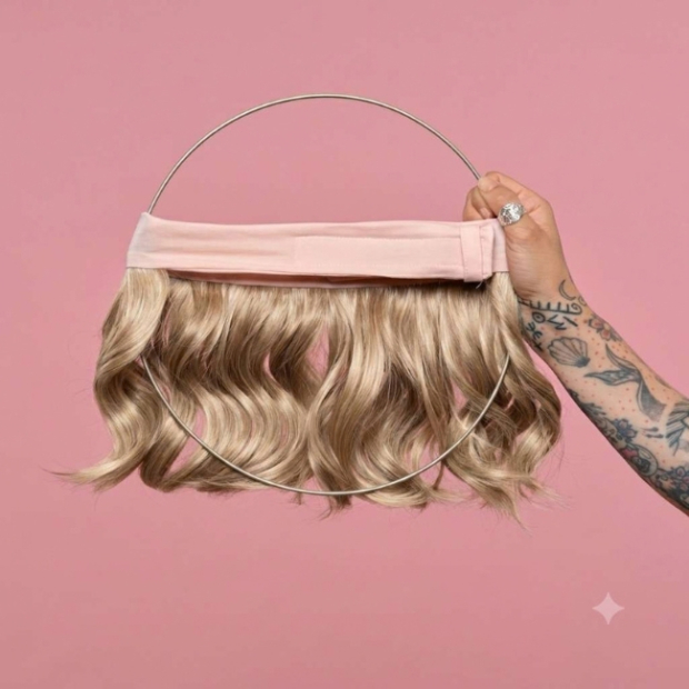 Couronne de cheveux Carrie Les Franjynes Blond | Comptoir de Vie