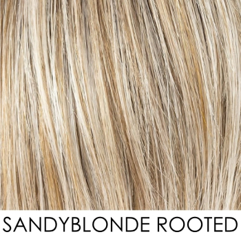 sandy blonde rooted