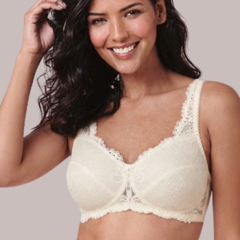 Soutien-gorge Floria Sans Armatures Ivoire  | Comptoir de Vie