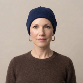 B&eacute;ret chimio KOPKA en coton bleu marine - Comptoir-de-vie.com