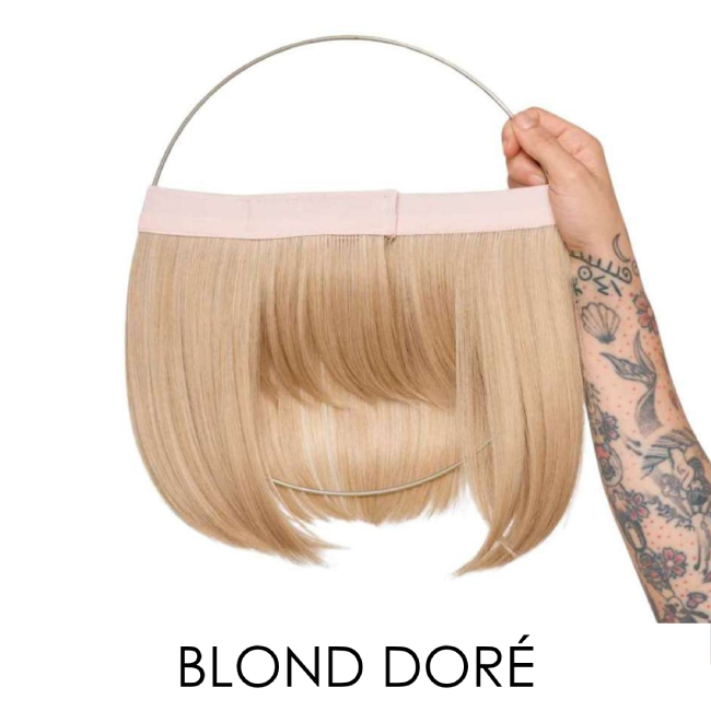 Couronne de cheveux compl&egrave;te blond dor&eacute; | Comptoir de Vie