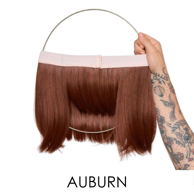 Couronne cheveux compl&egrave;te Catherine auburn | Comptoir de Vie