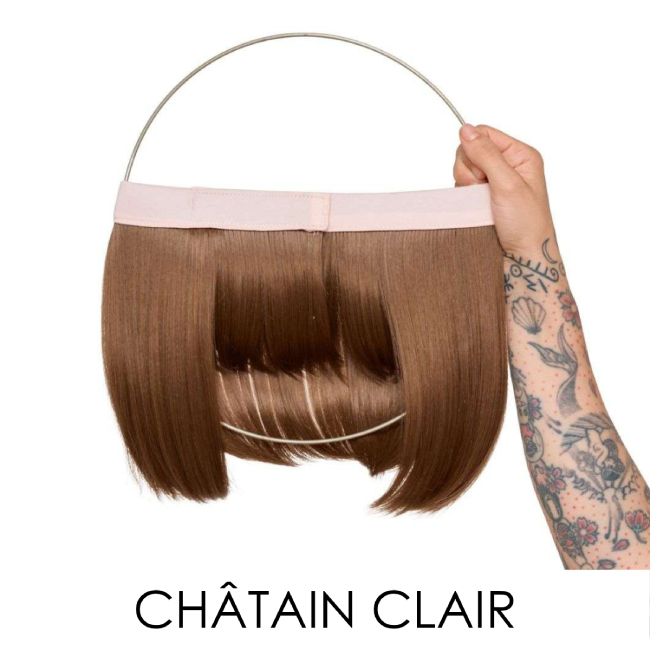 Couronne compl&egrave;te Ad&egrave;le ch&acirc;tain clair | Comptoir de Vie