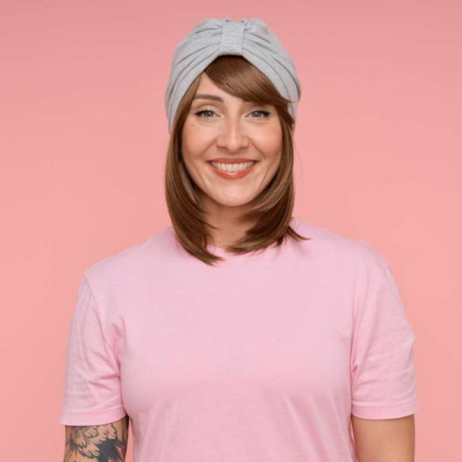 Couronne compl&egrave;te Ad&egrave;le ch&acirc;tain clair | Comptoir de Vie