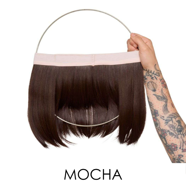 Couronne cheveux compl&egrave;te Sandrine mocha | Comptoir de Vie