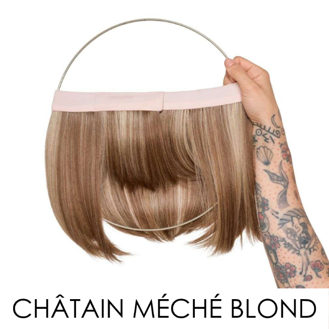 Couronne compl&egrave;te Jenyfer ch&acirc;tain m&eacute;ch&eacute; | Comptoir de Vie